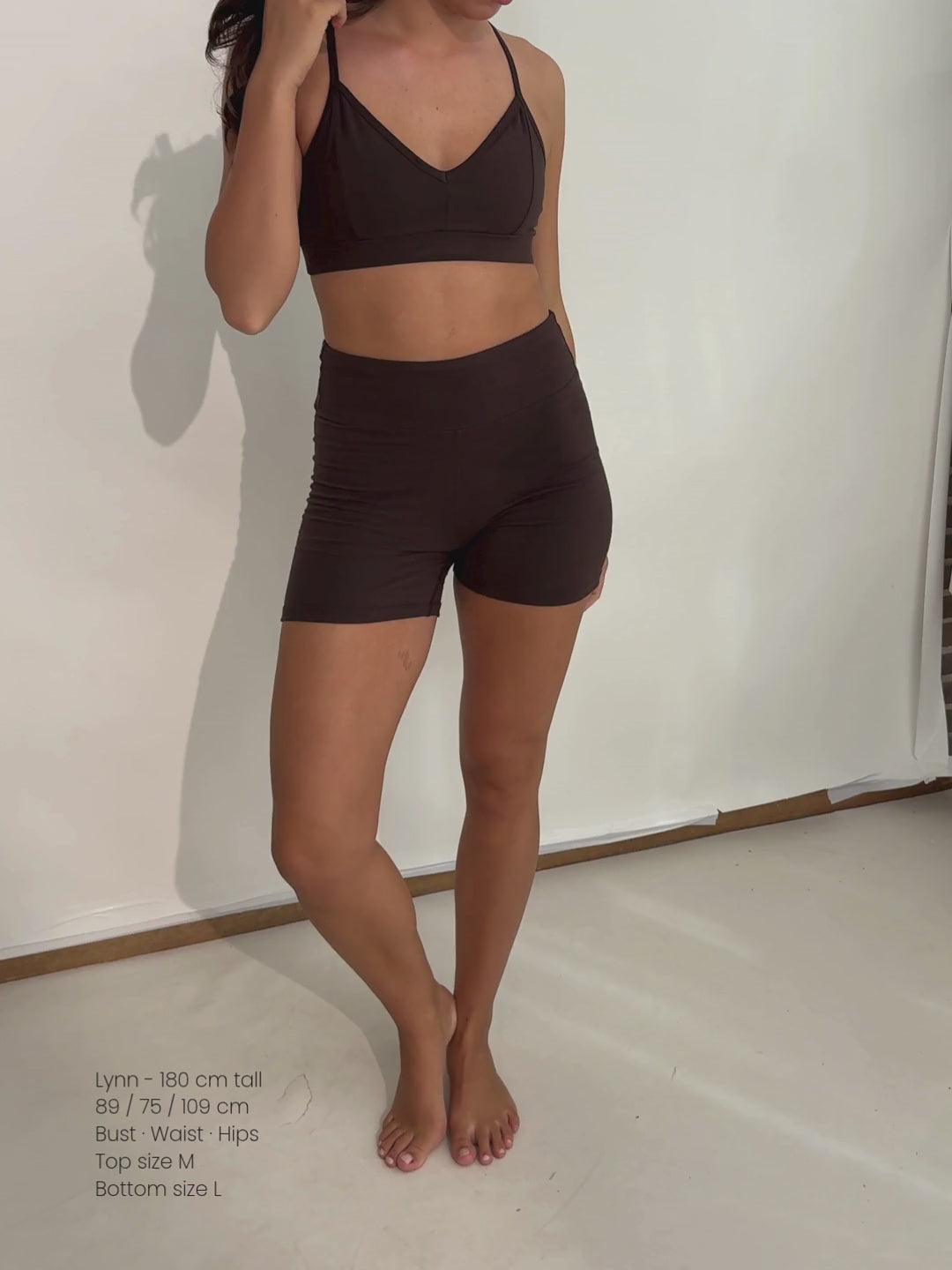 Biologisch Katoenen High Waist Biker Short